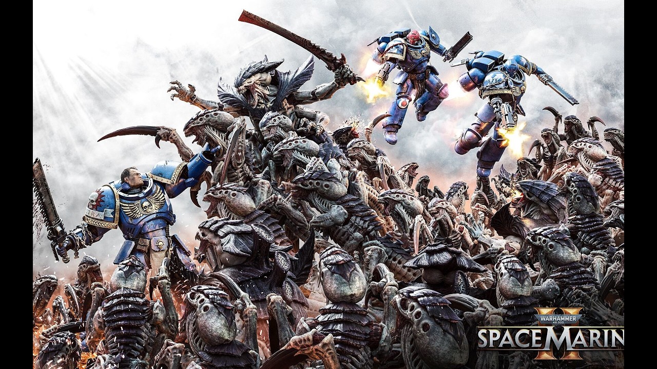 Warhammer 40,000 Space Marine 2 with Wekenzarr and Morello, come hang.
