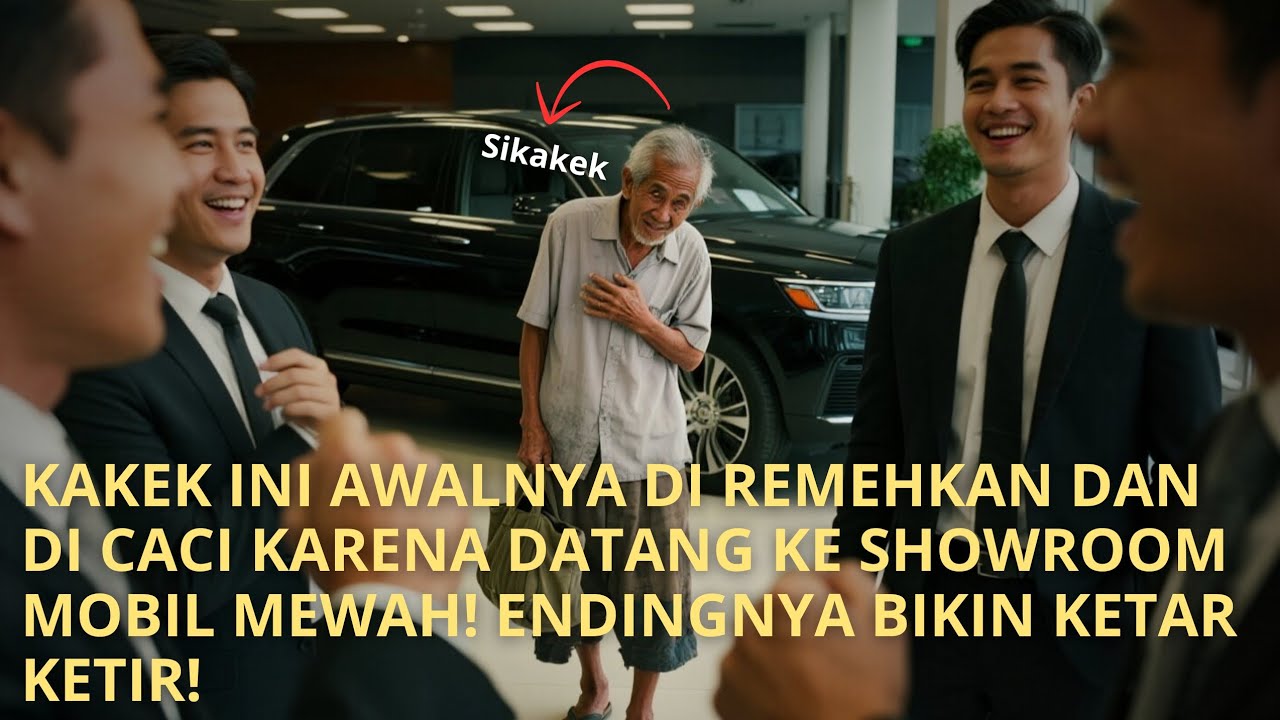 Parah! Kakek Ini Diremehkan dan Dicaci Maki Oleh Sales Showroom Mobil! 