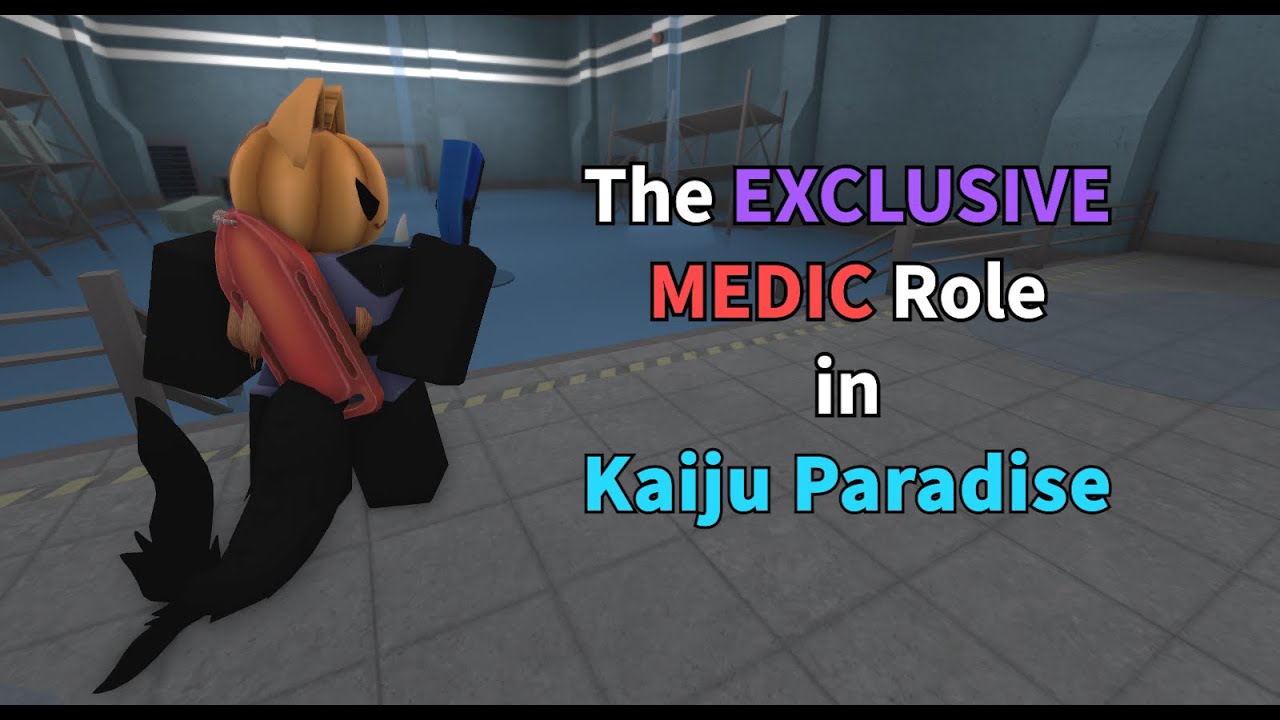 The Exclusive 'MEDIC/HEALER' Gameplay in Kaiju Paradise
