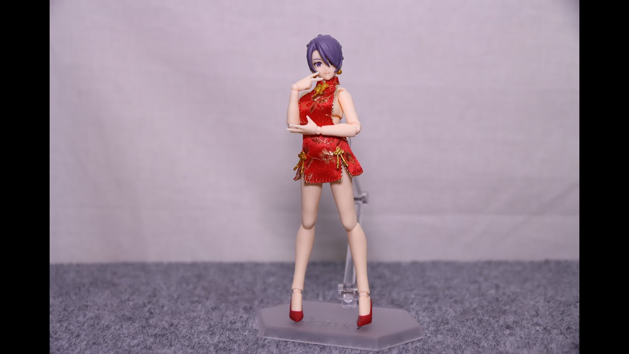 『おもちゃの国アリス』 #3145「figma 女性body(ミカ) with ミニスカートチャイナワンピコーデの紹介」