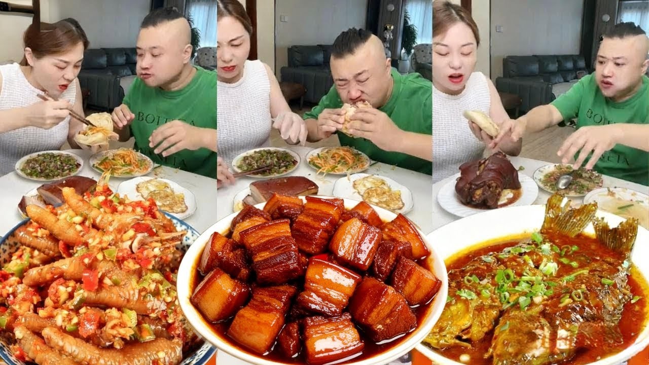 自私老公抢走所有红烧肉，没想到被我发现了，他什么都吃不到【宝哥宝嫂爱美食】