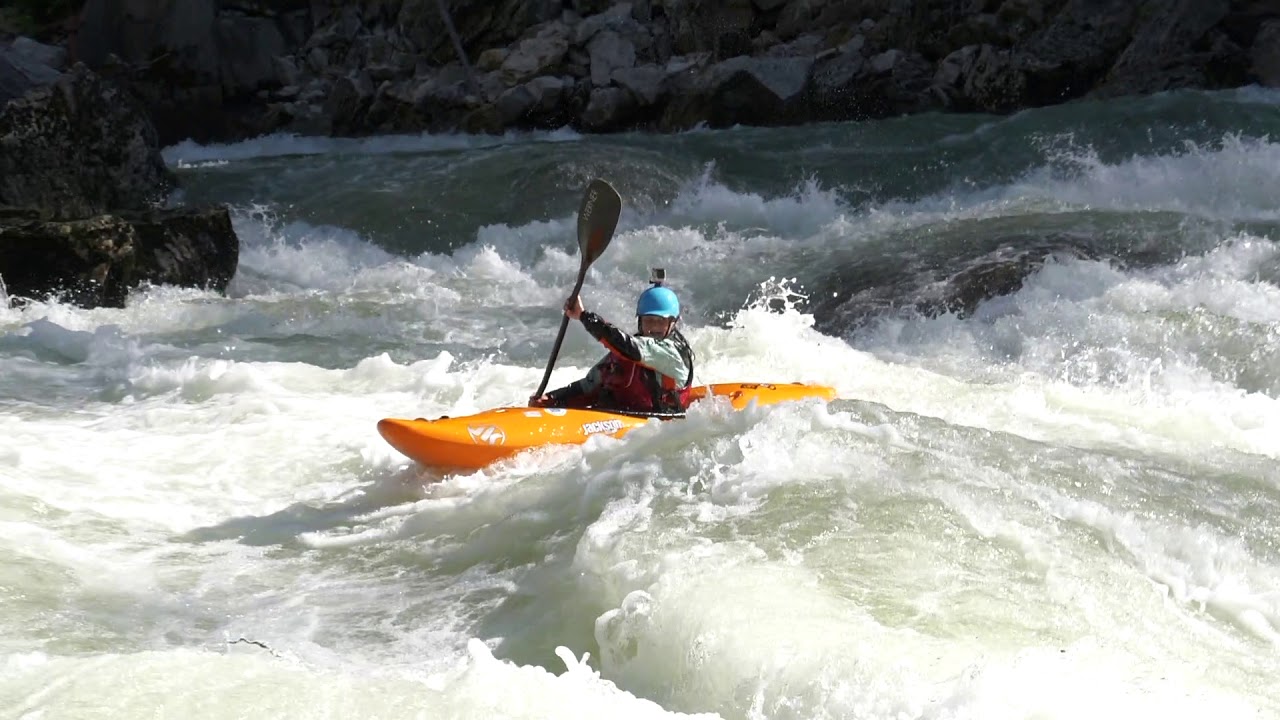 Sage Donnelly's Selway Falls First Descent for a woman at over 9000 CFS