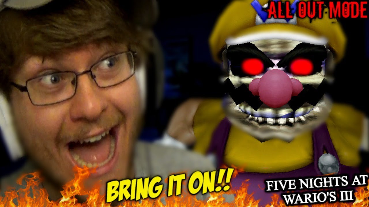 TIME TO GO INSANE... || Five Nights at Wario's 3 (Version 2.0) [ALL OUT GAME - Part 1]