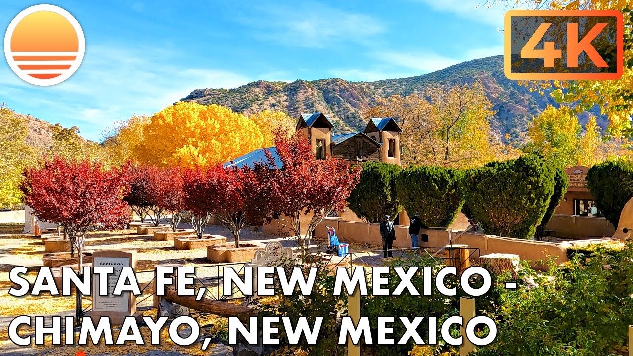 Santa Fe, New Mexico to Chimayo, New Mexico! Drive with me!