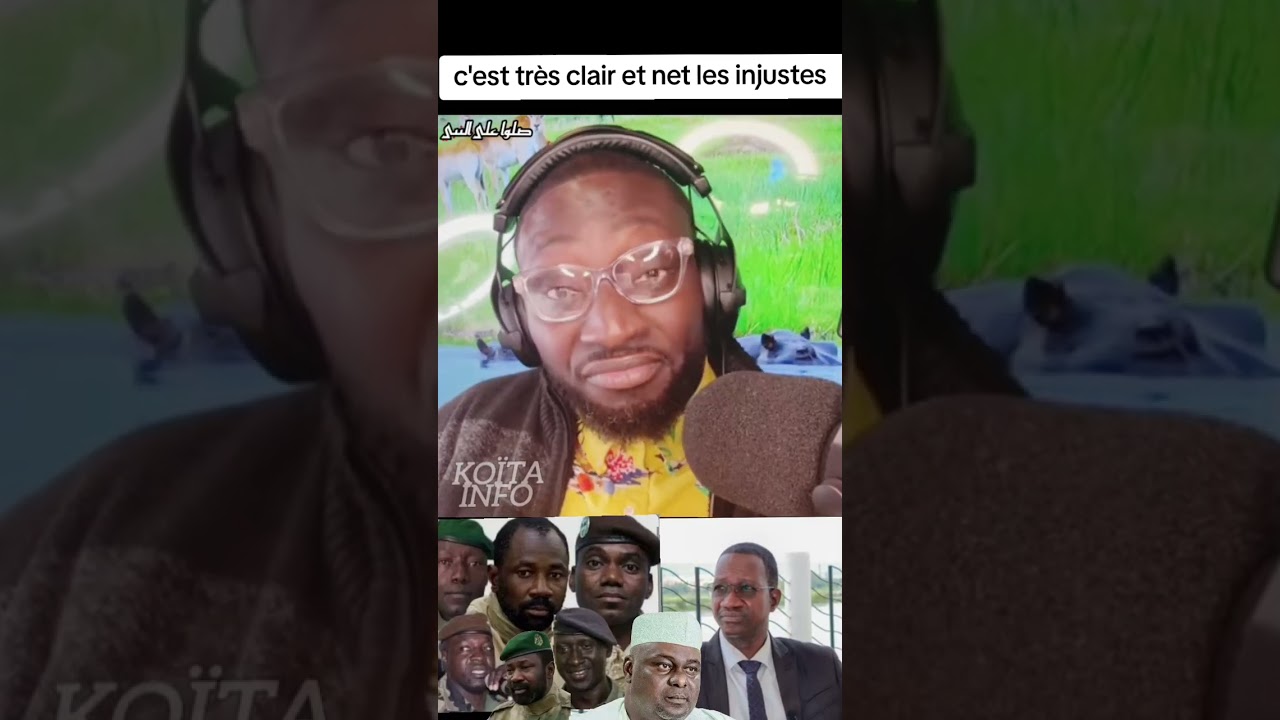 Assimi goïta injuste et ses clans dante vs transition vs les 5 colonels 