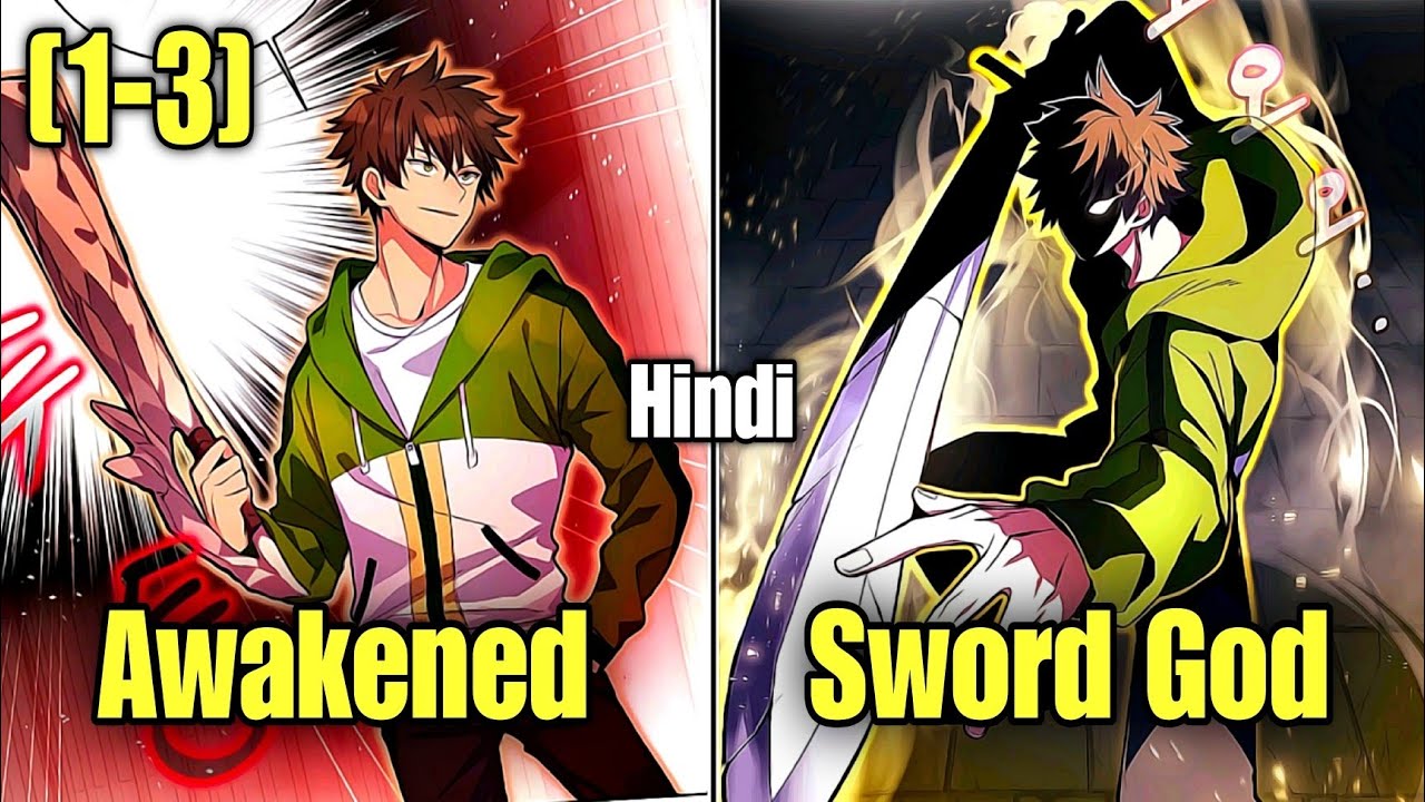 (1-3) He got part time jobs from gods and became SSS rank Sword God | Manhwa explained in Hindi 2026