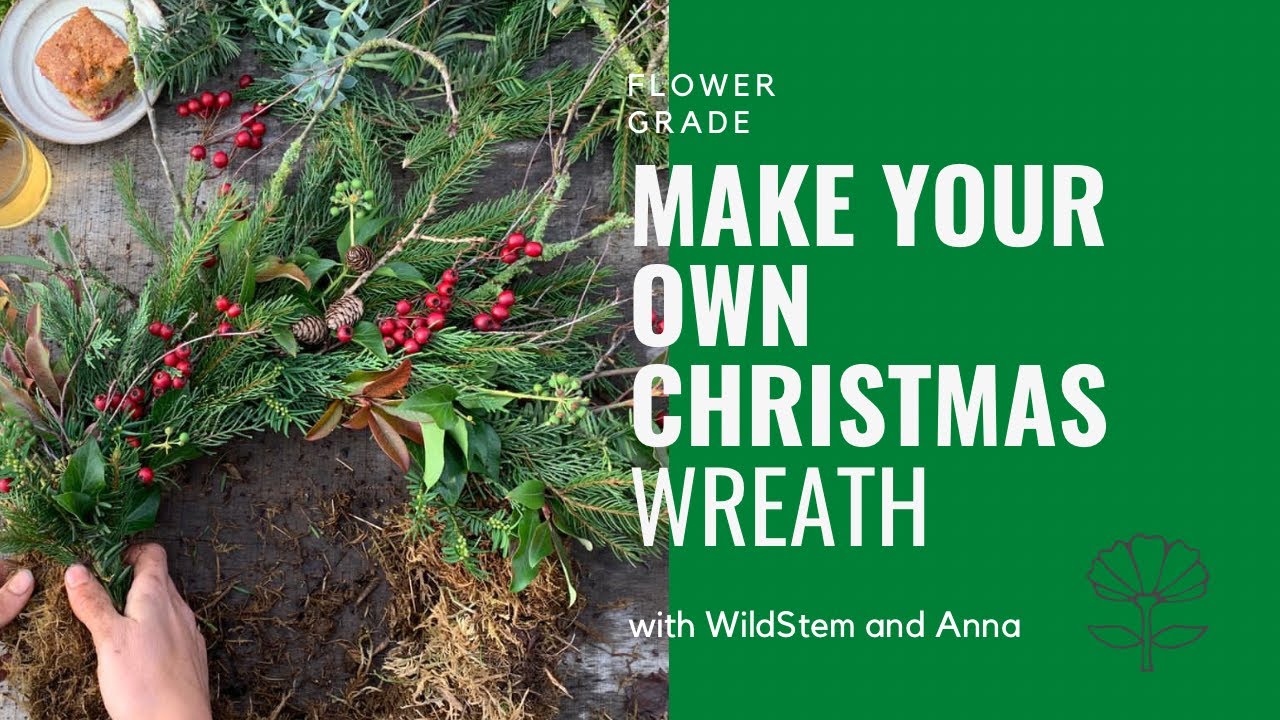 How to make a Christmas wreath