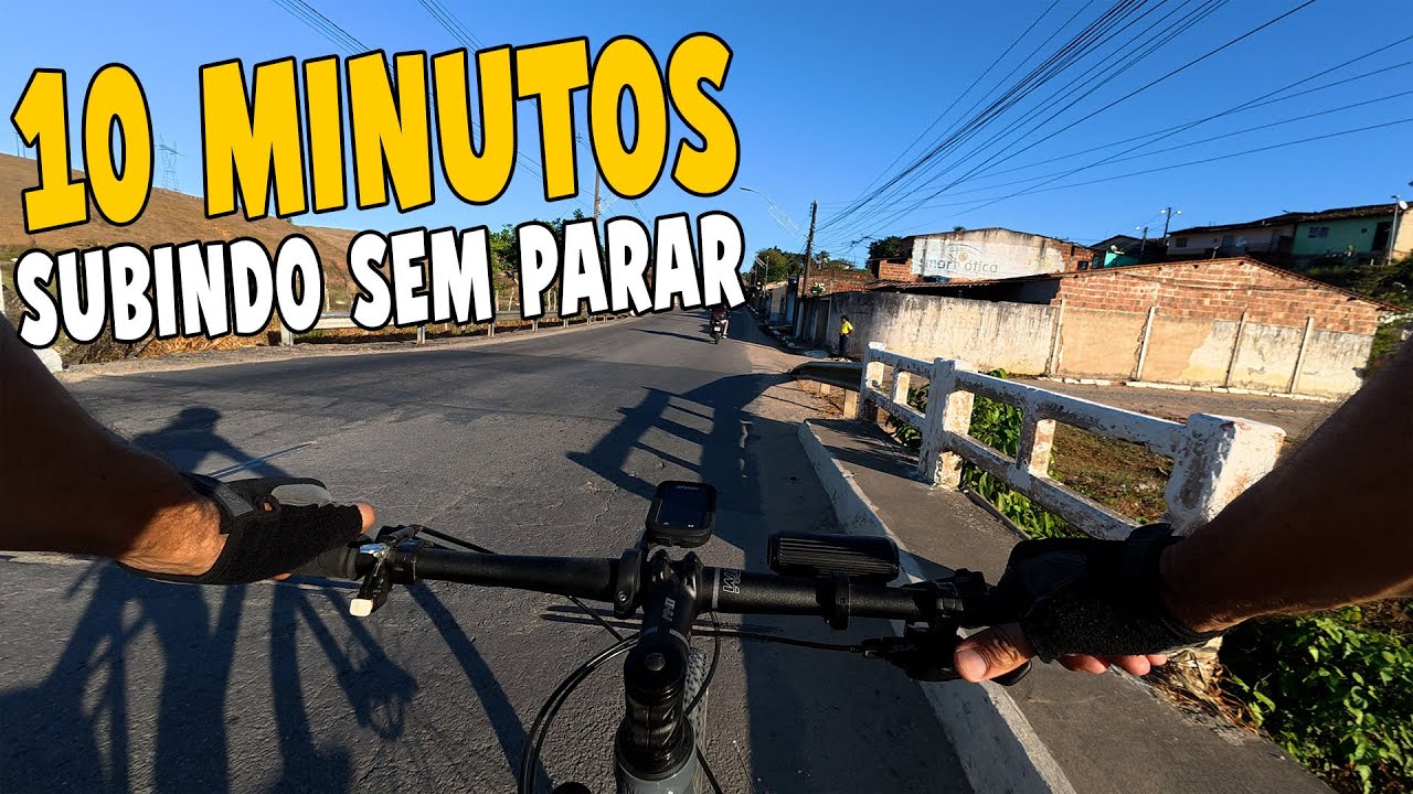 🔥 10 MINUTOS de TREINO na LADEIRA BUSCANDO KOM NÃO FOI DESSA VEZ | OGGI 7.4