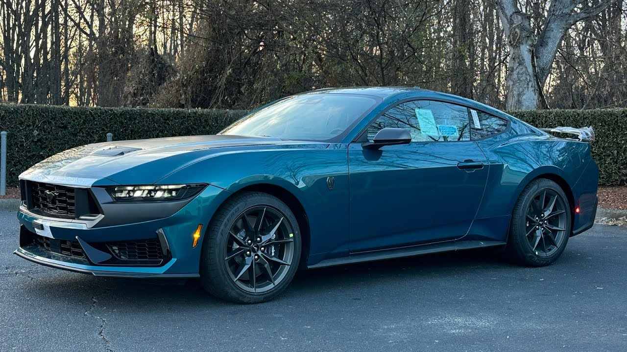 2026 Ford Mustang Dark Horse Coupe | Adriatic Blue Metallic | 6-Speed Manual | 5.0L V8