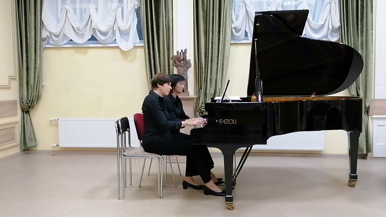 Р.Глиэр ор.48 из 12 пьес в 4 руки