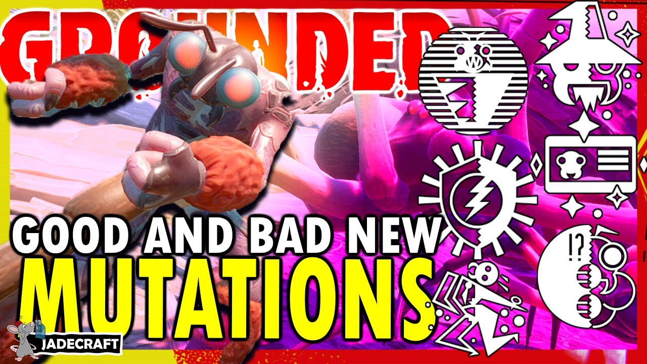 GROUNDED New Mutations - How To Unlock Every Single Perk! Good And Bad Mutations!