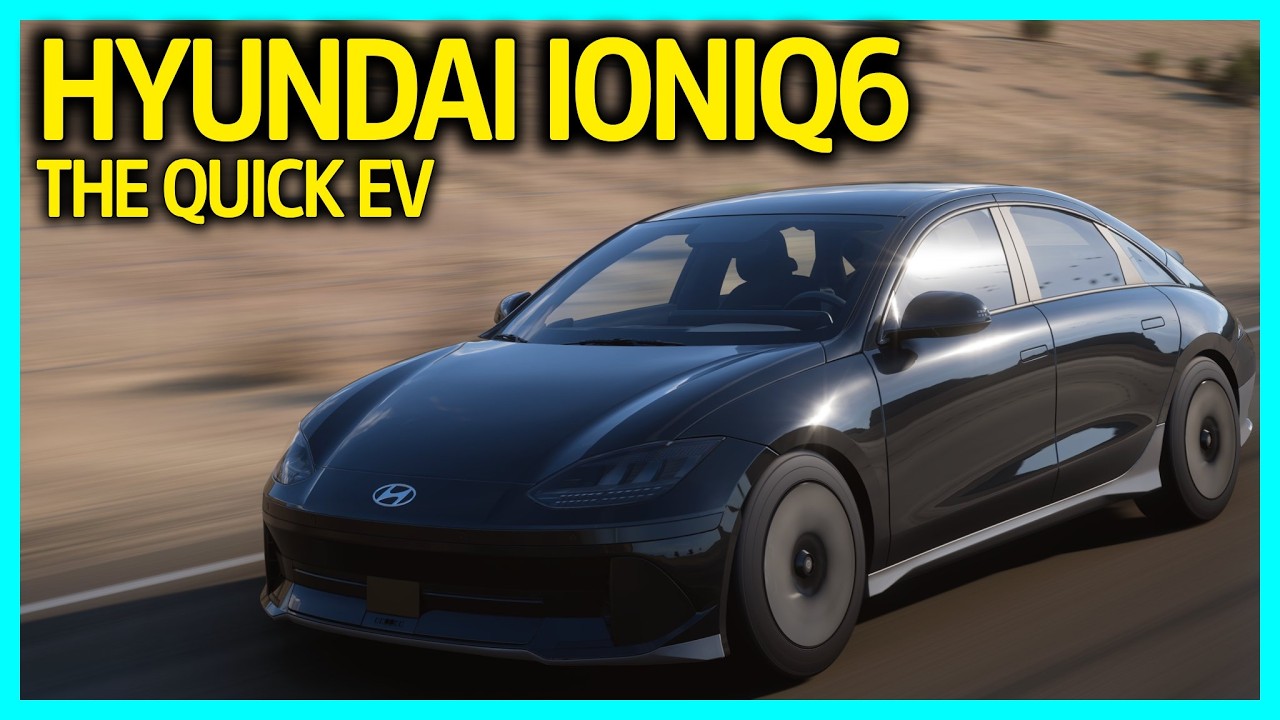 Forza Horizon 5 | Takin' The Hyundai Ioniq6 Around Playa Azul | Thrustmaster T128
