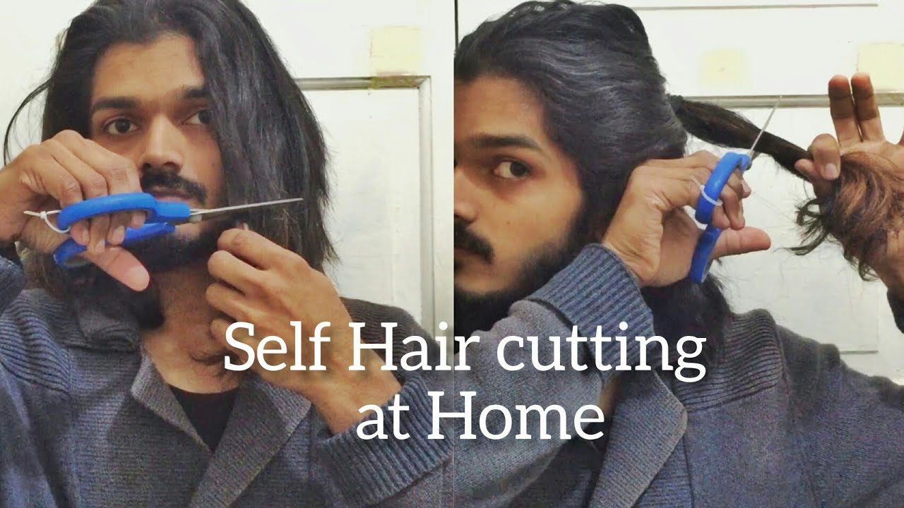 Self Haircut at Home - Long Hair Men | My own Hair #haircut #longhair #self