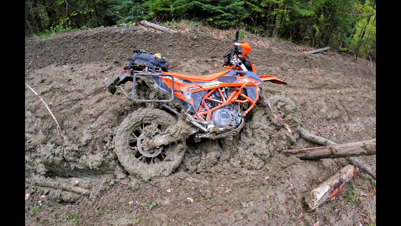 Ep 3/3 - If mud was the final boss (and the battle horses a Husqvarna 701 and KTM 690 Enduro)