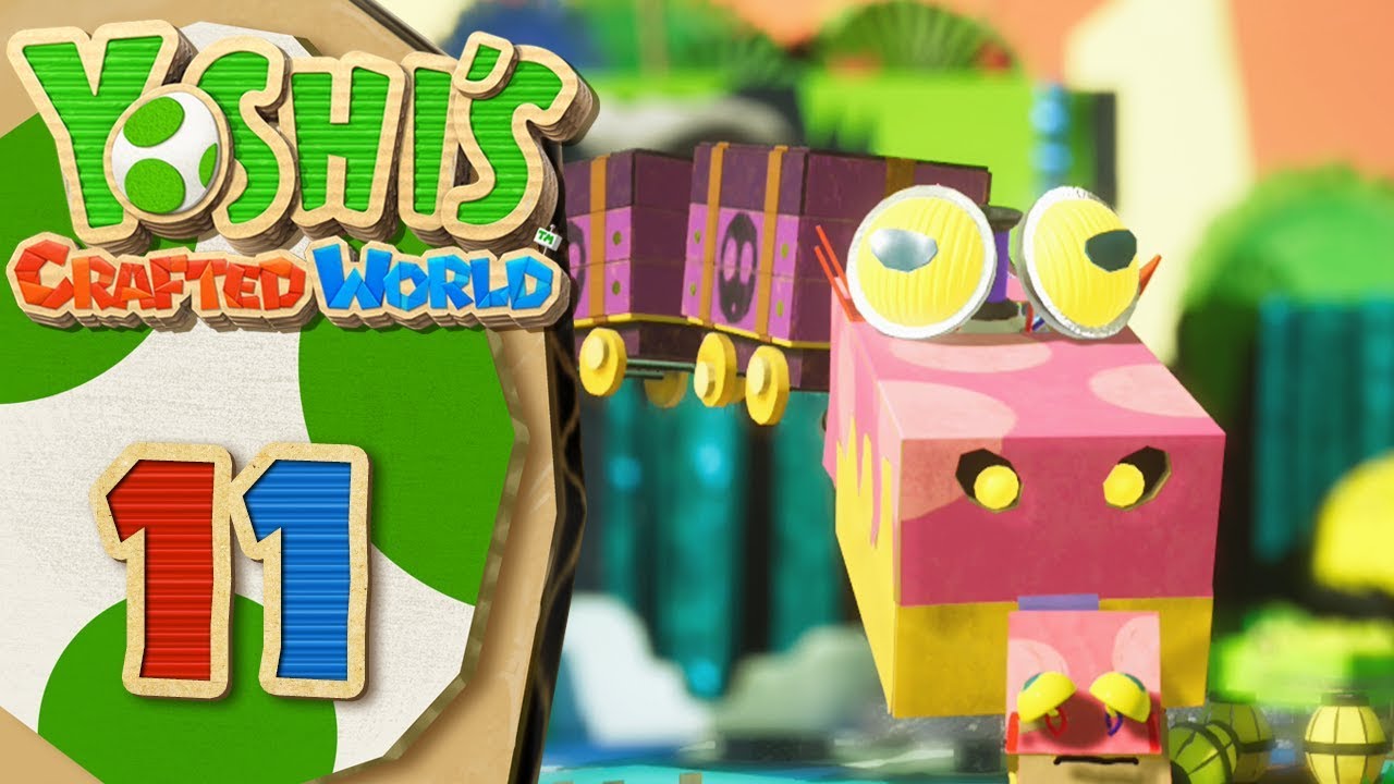 Yoshi's Crafted World ITA [Parte 11 - BOSS Locomodrillo]