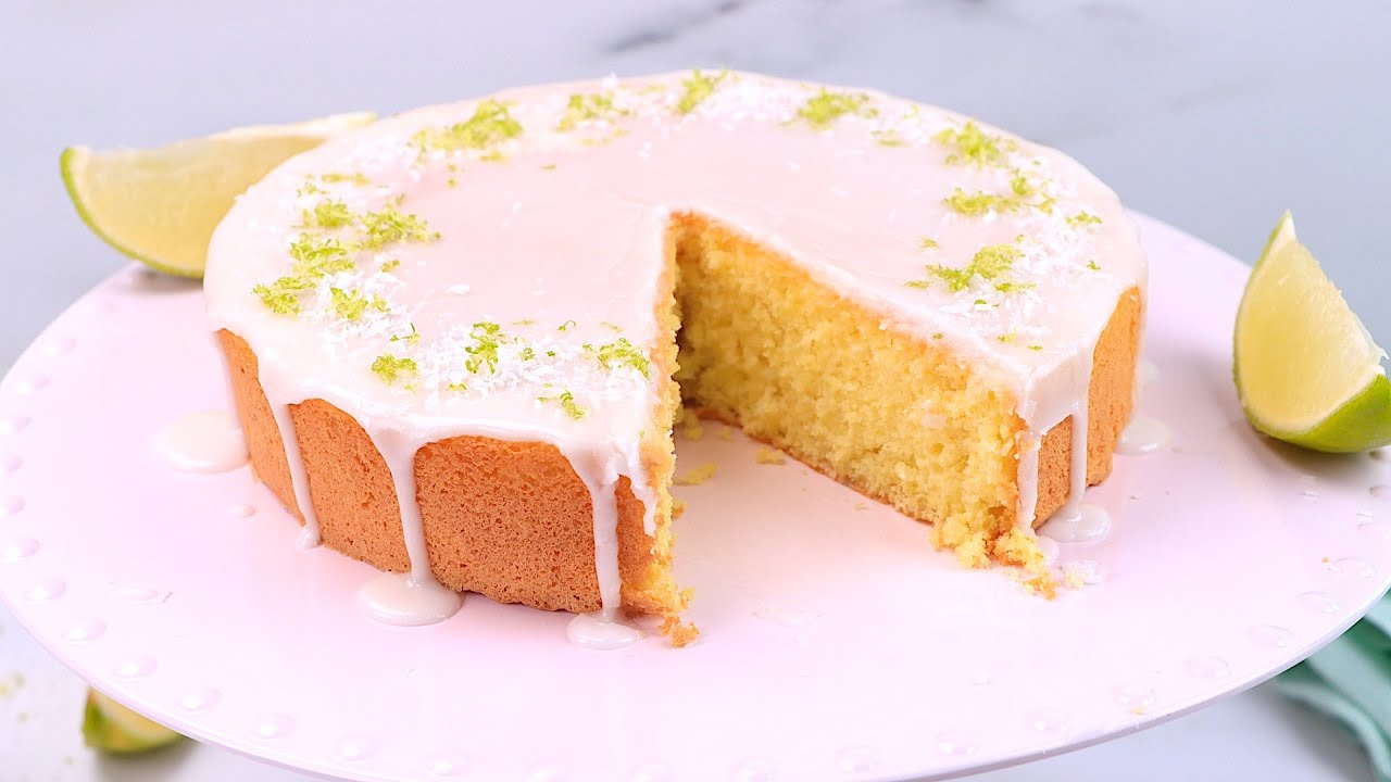 Castella Coconut & Lime Cake