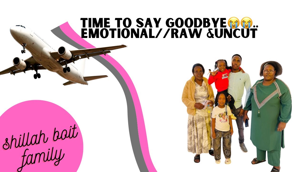 EMOTIONAL// Saying goodbye to our parents as they travel to Kenya////THIS IS RAW AND UNCUT.