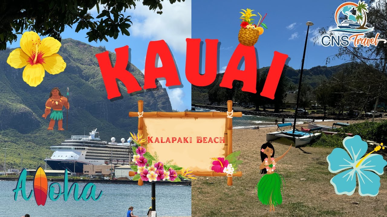 🌴 Quick Port Tour: Kauai & Kalapaki Beach | Carnival Miracle Cruise 2024 🚢🏝️