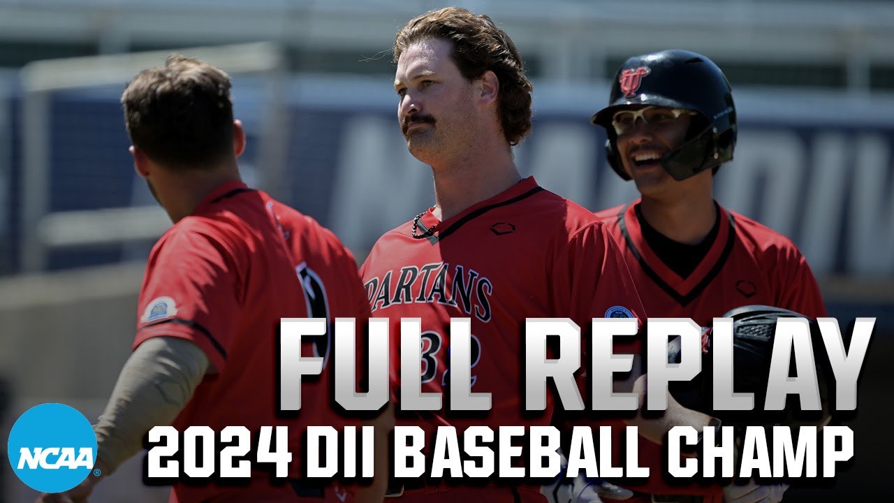 2024 DII baseball championship final: Tampa vs. Angelo State | FULL REPLAY