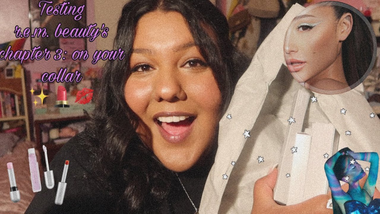 Unboxing r.e.m. beauty’s chapter 3 and testing products ✨