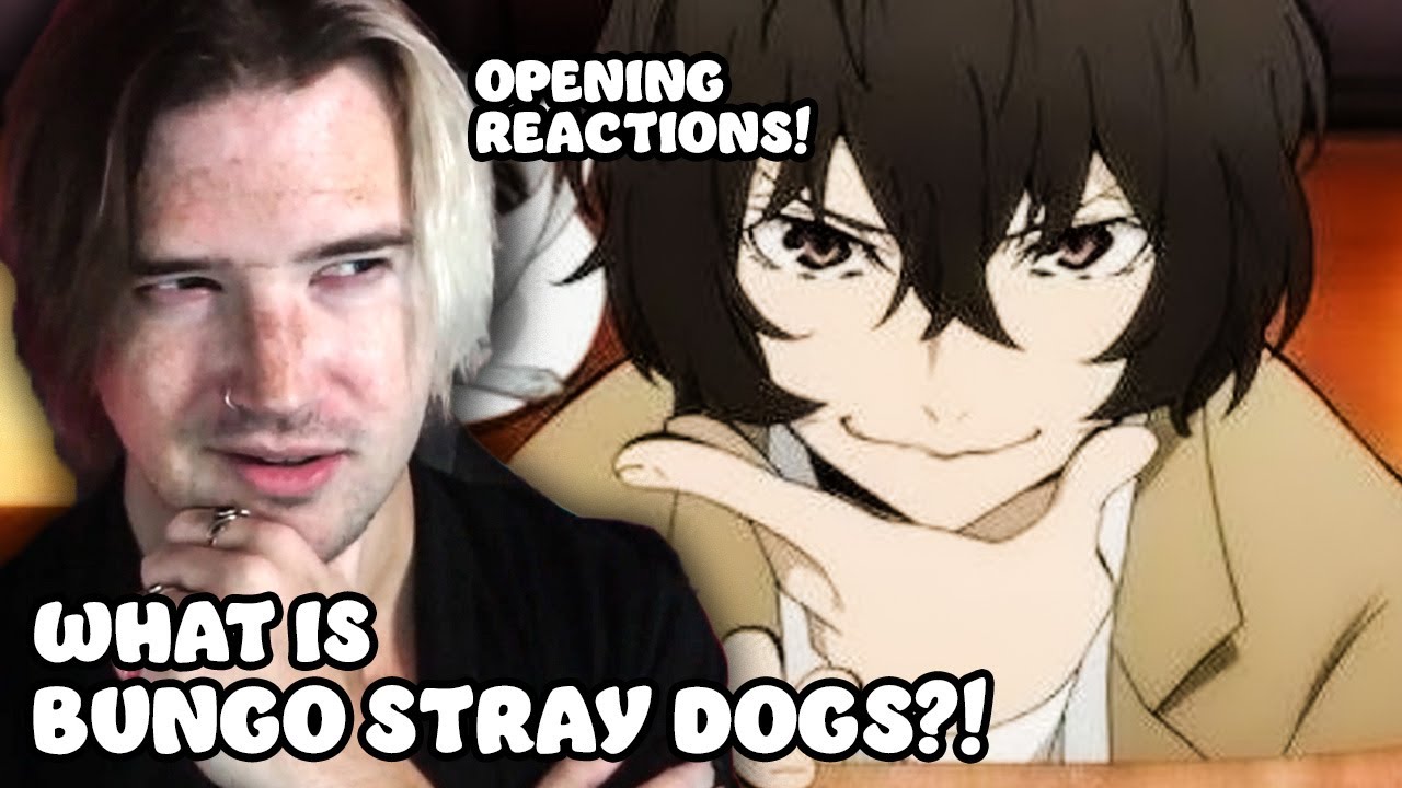 First Time Reacting to Bungo Stray Dogs Openings! | 