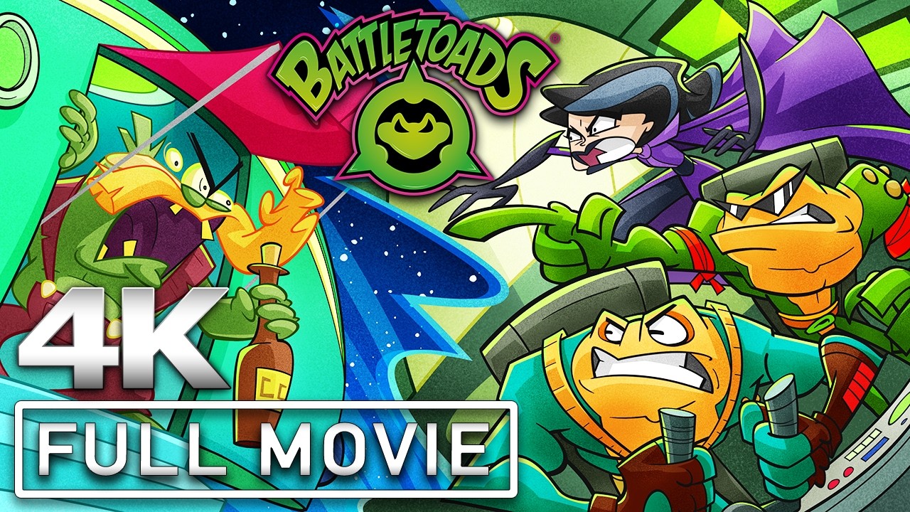 BATTLETOADS 2020 All Cutscenes (Full Game Movie) 4K 60FPS Ultra HD