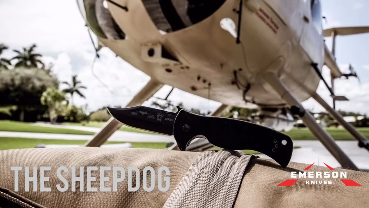 The Emerson Knives Sheepdog Flipper