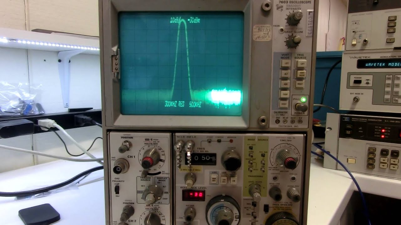 Tektronix 7L12 100 kHz - 1.8 GHz Spectrum Analyzer plug-in - 7
