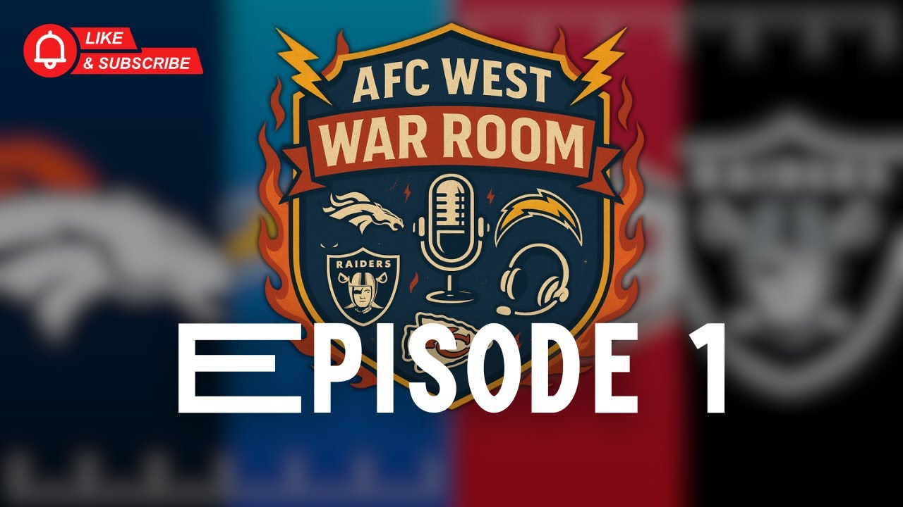 Episode 1: AFC West War Room | Draft Grades and Reactions!