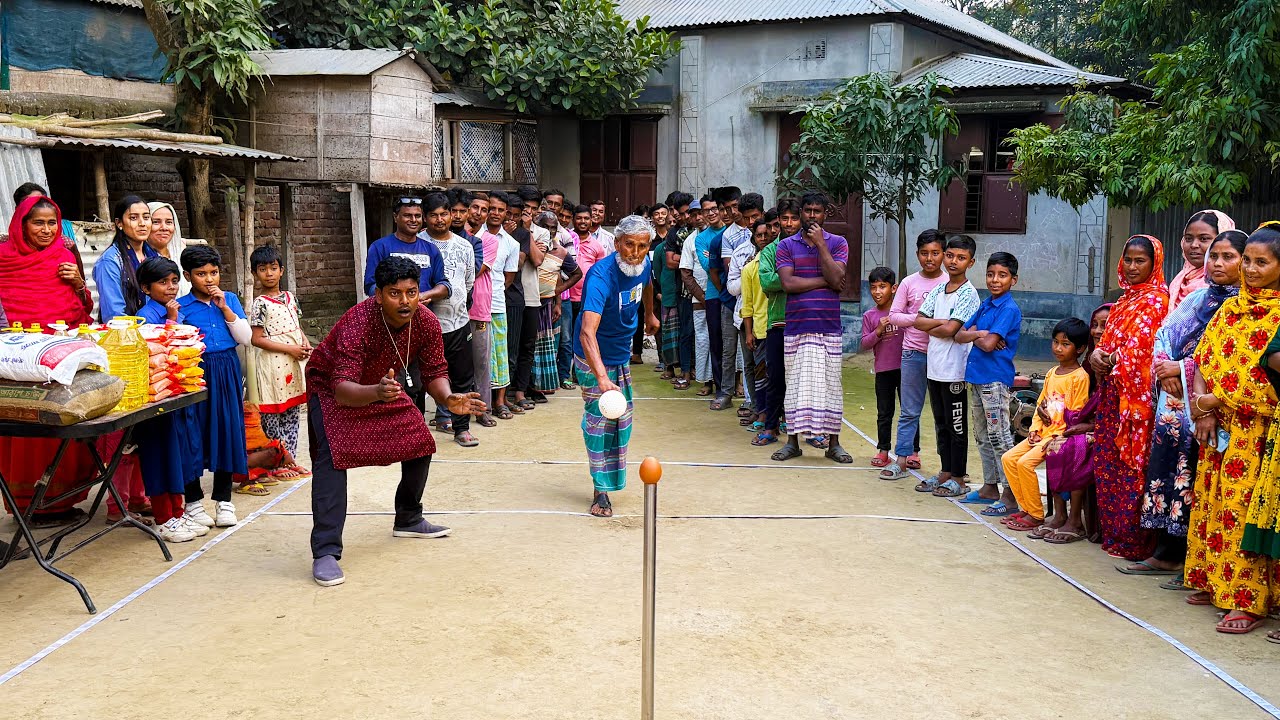 গলফের বল টোপ দিয়ে ডিম ফাটিয়ে আনন্দ আর উল্লাসে মেতে ভাইয়েরা ফিরে গেলো স্মৃতি-মিশ্রিত অতীতে !