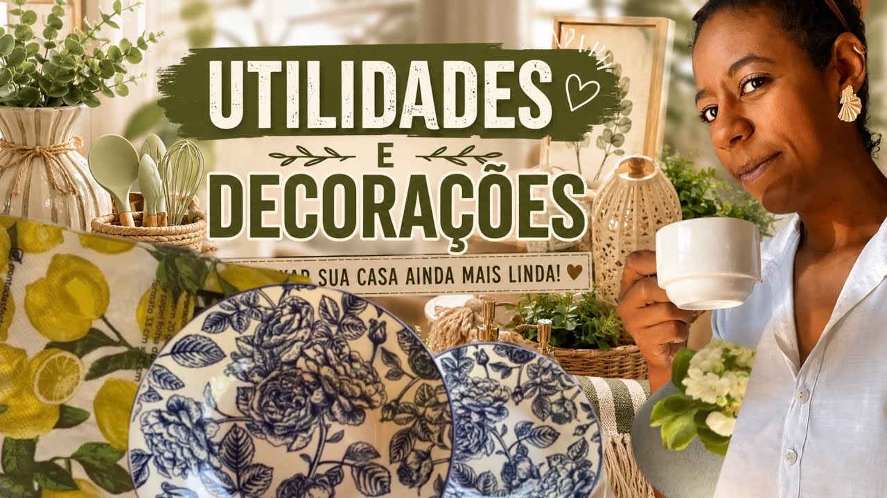 COMPREI COISAS LINDAS E &Uacute;TEIS PRA CASA ACHADINHOS E LOJAS DE DECORA&Ccedil;&Atilde;O 