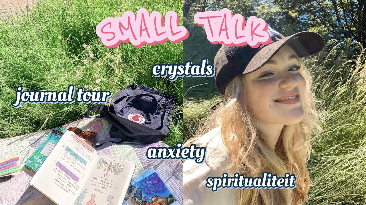 SMALL TALK: journal, crystals, anxiety.. :)