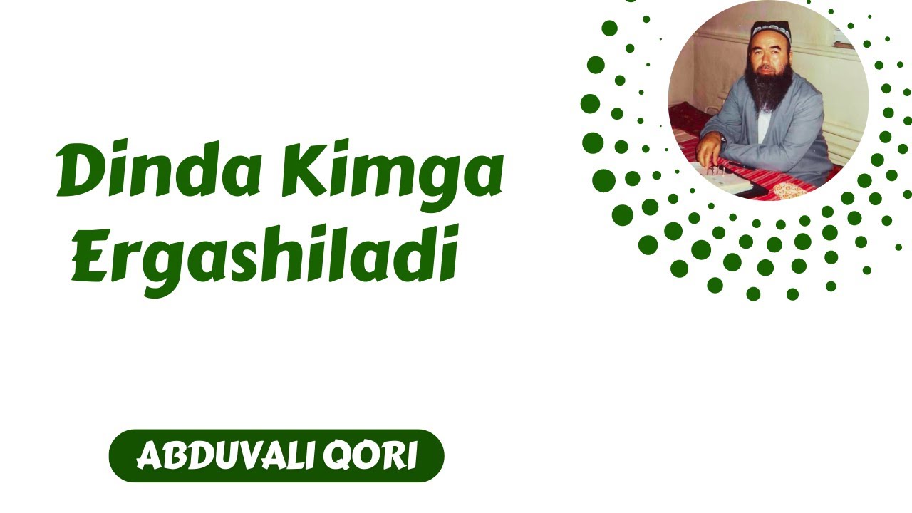 71. Dinda Kimga Ergashiladi | Abduvali Qori
