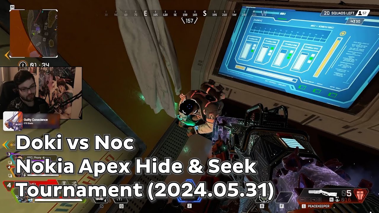 Doki vs Noc in an Apex Hide & Seek Tournament (Dokibird, Nocturnal)
