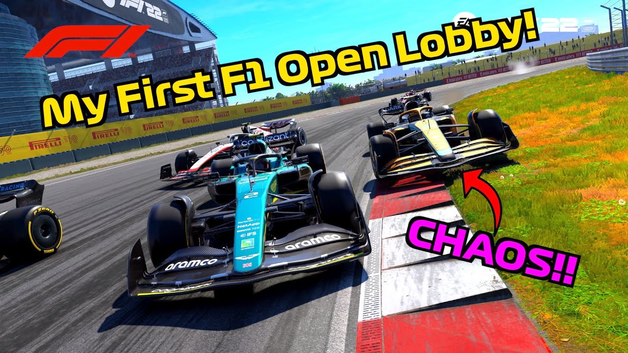 My FIRST F1 22 OPEN LOBBY Experience...
