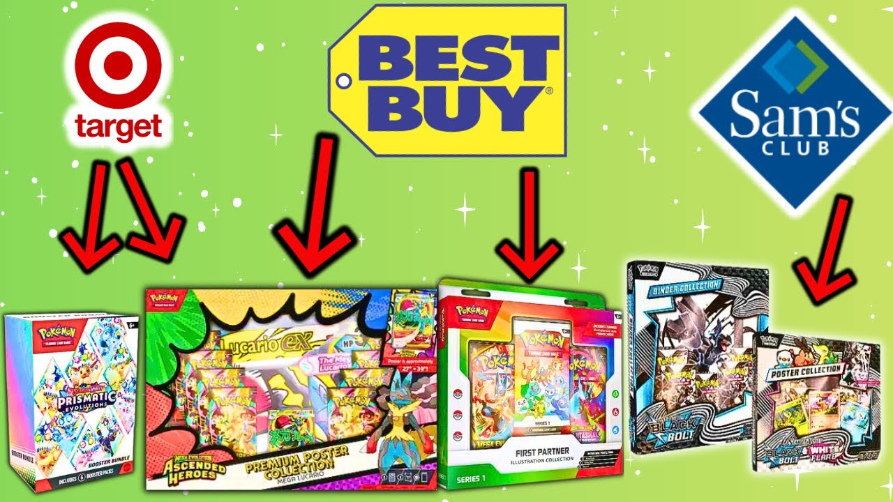 Новые коллекционные карточки Pokemon от Best Buy и Target скоро поступят в продажу! Узнайте, когда!
