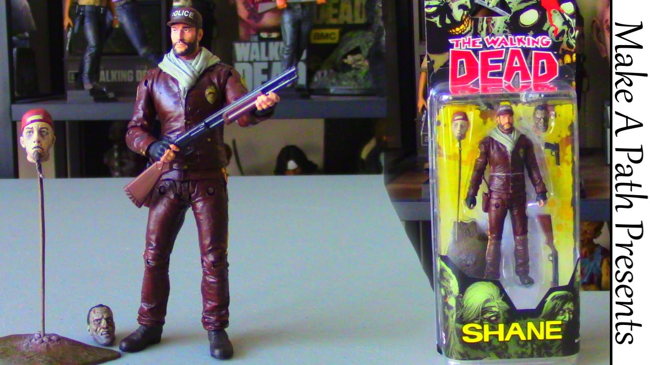 SHANE FIGURE REVIEW The Walking Dead Comic Series 5 - McFarlane Toys
