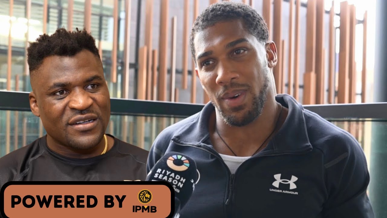 ANTHONY JOSHUA ON FRANCIS NGANNOU QUESTIONING HIS RESILIENCE | (EXCLUSIVE) | RIYADH SEASON