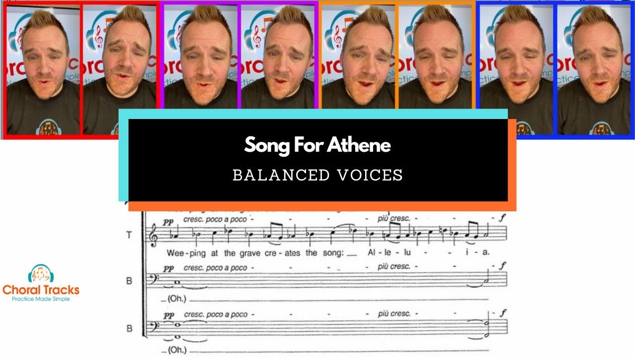 Song for Athene - Balanced Voices - sung for Matthew Curtis