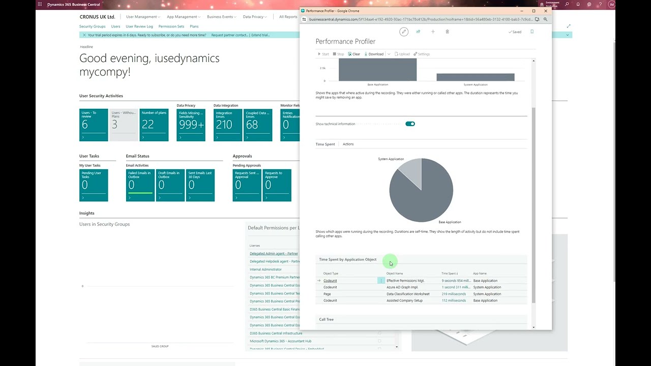 Performance Profiler in Business Central