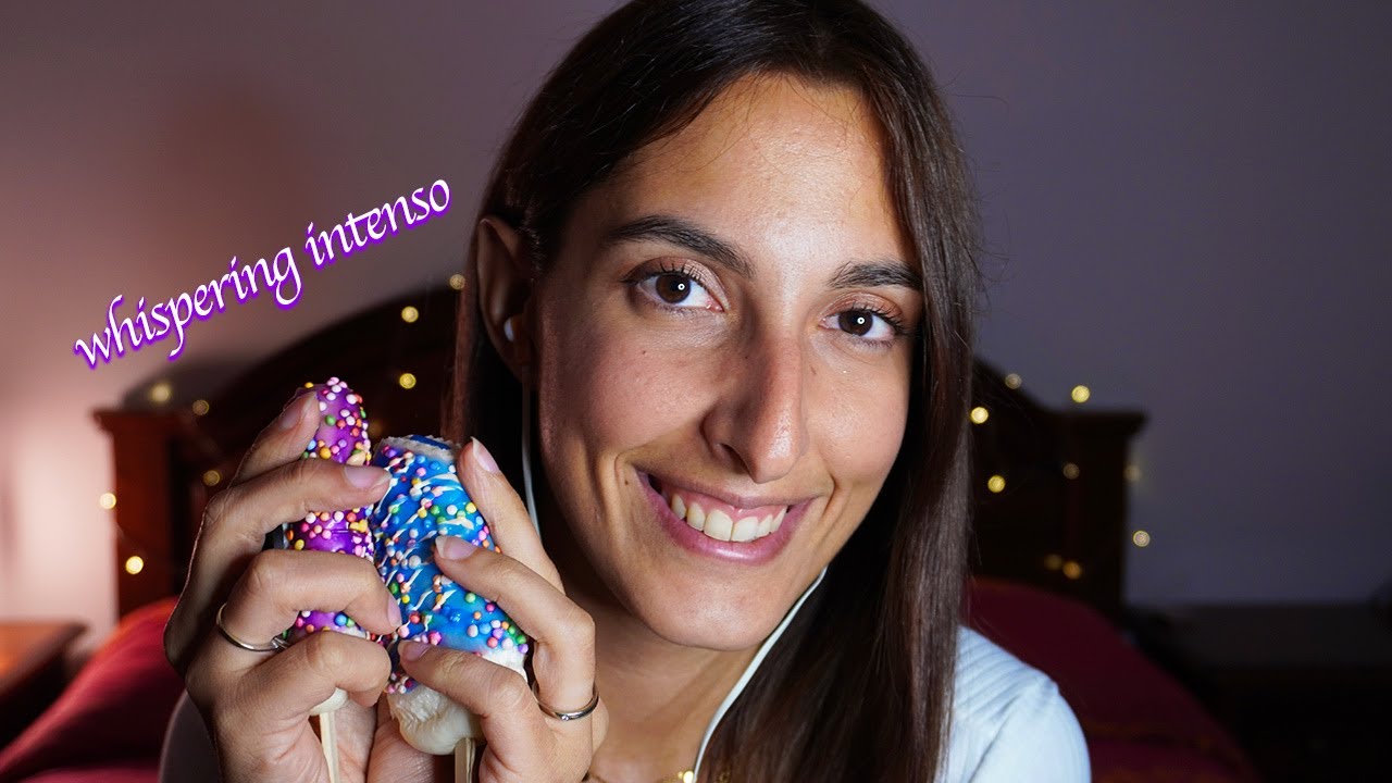 LA MIA DIETA, WHISPERING INTENSO e GELATINI SQUISHY | ASMR ita