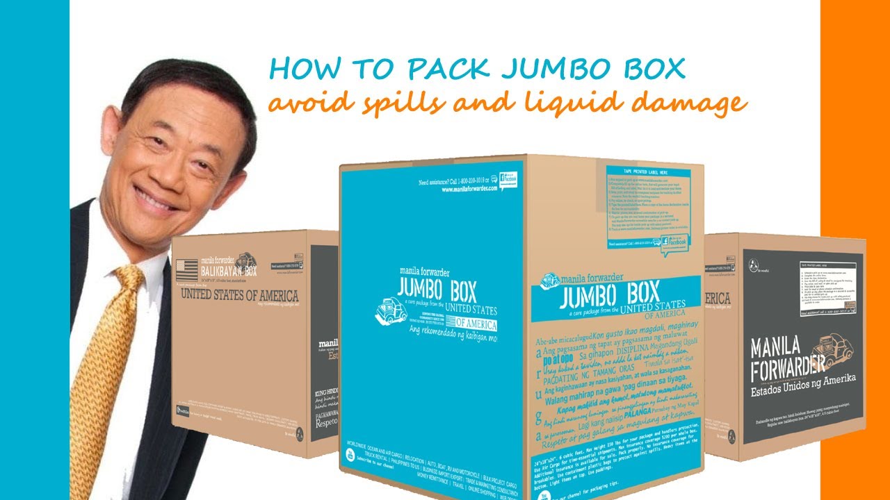 How to properly Pack a Balikbayan Box. Simple trick for a secure and damage free jumbo box shipping.