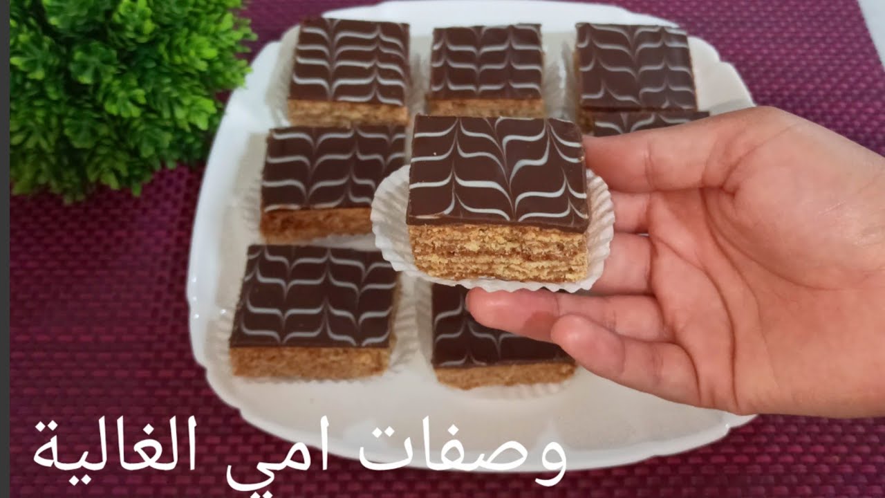 كروكي الطبقات🇩🇿👌 اقتصادي ومن اسهل الحلويات الي ممكن تحضريها