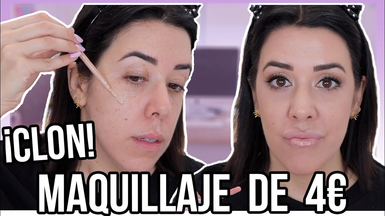 MAQUILLAJE COMPLETO con PRODUCTOS 4€ o MENOS | Pensamientos Encontrados