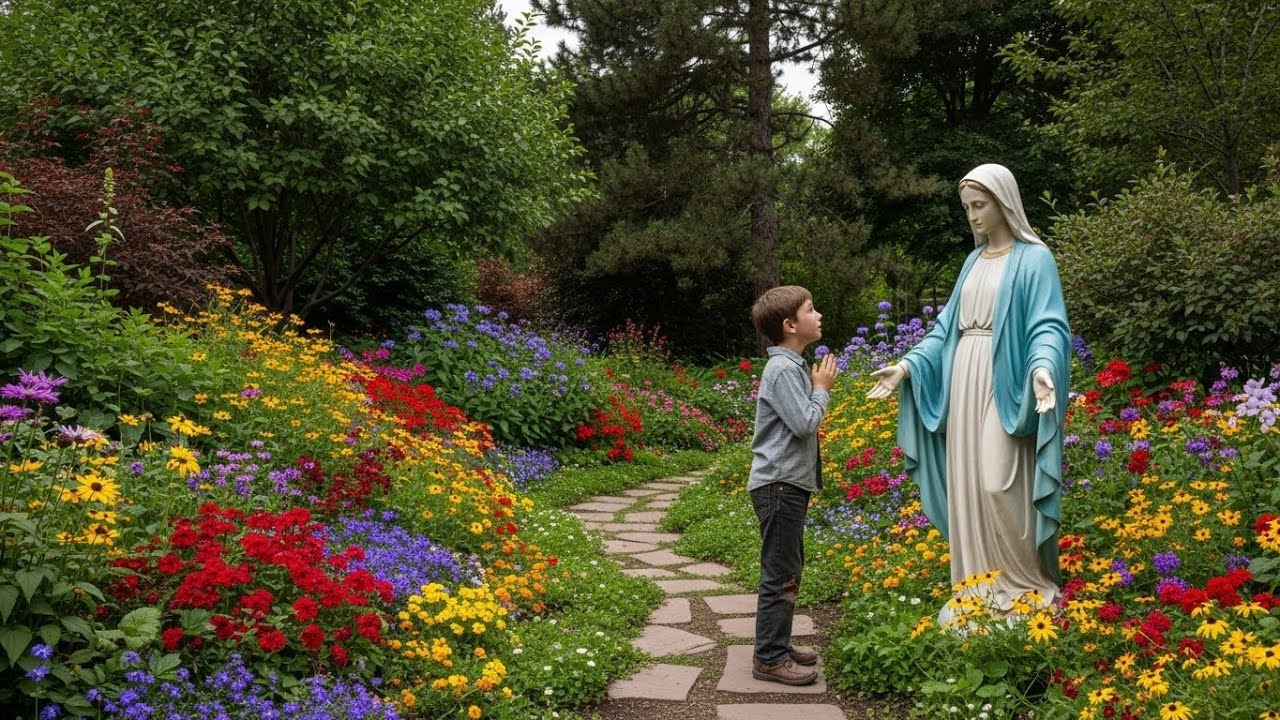 In A Quiet Denver Garden, An Adopted Boy Spoke with Virgin Mary — His Story Left Priests Speechless