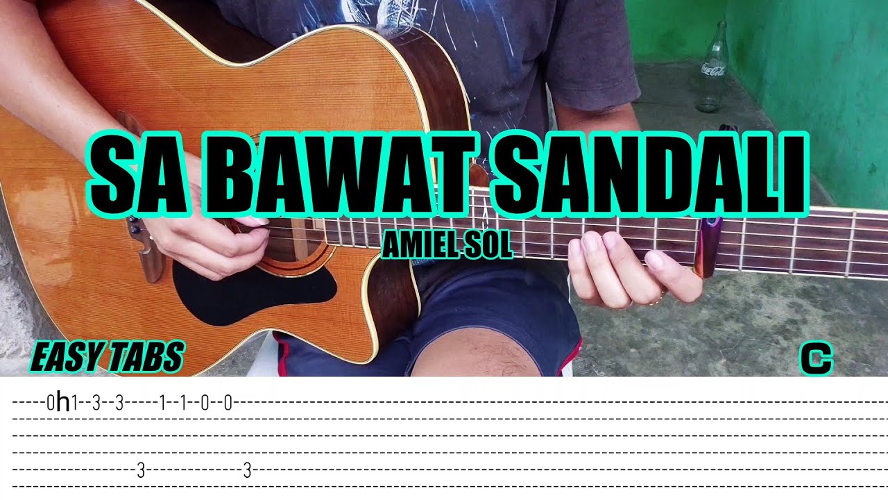 Sa Bawat Sandali - Amiel Sol - Fingerstyle Guitar (Tabs) Chords Lyrics