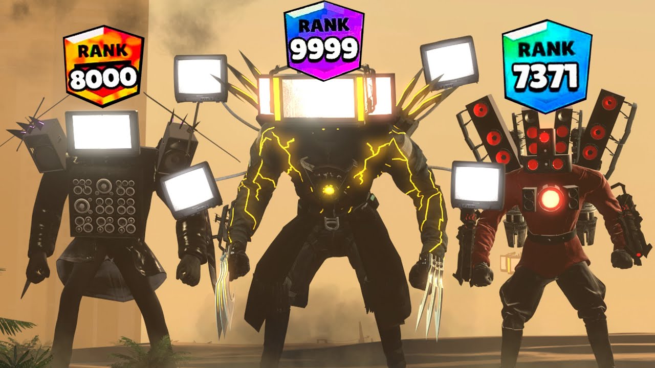 Brawl Stars Rank Up Skibidi Toilet All Episodes Fanmade