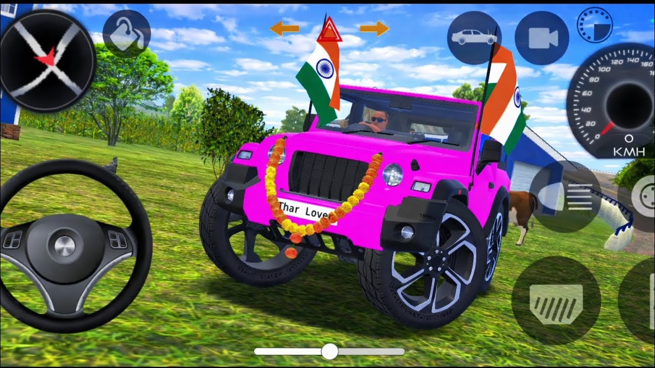 Modified Mahindra Thar Car Games: Indian Cars (Gadi Wala Game) - Car Game Android Gameplay 2026