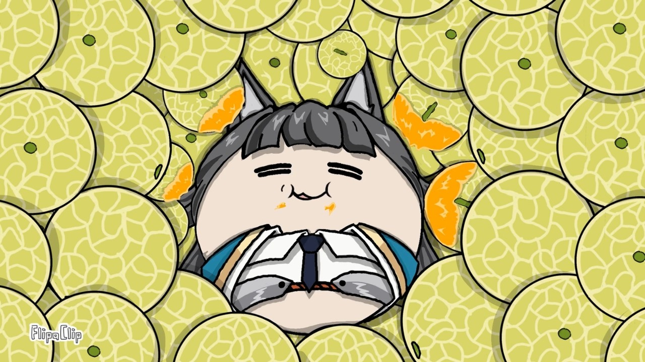 Hoshimi Miyabi and Melon