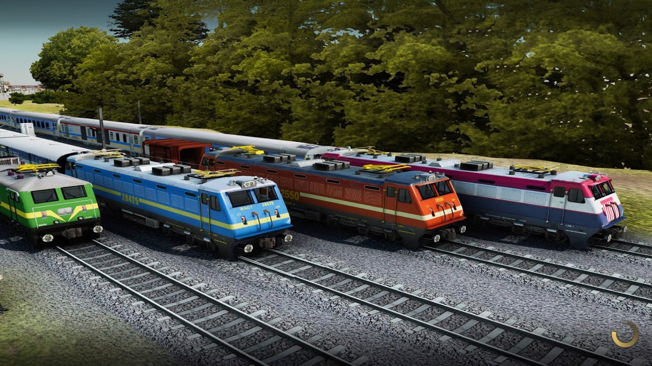 📊All Realistic Trains Run At Curve Branches Railroad Crossing Tracks | every Epic Trains Crossing 